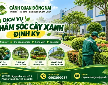 Dịch vụ chăm sóc cây xanh định kỳ