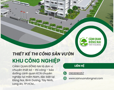 Thiết kế cảnh quan kcn