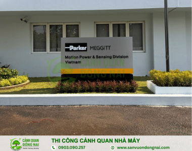 Công trình Thiết Kế & Thi Công Cảnh Quan Nhà Máy Meggitt Vietnam