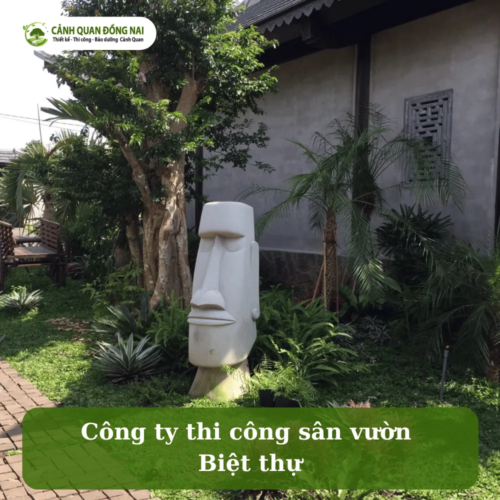 san vuon biet thu