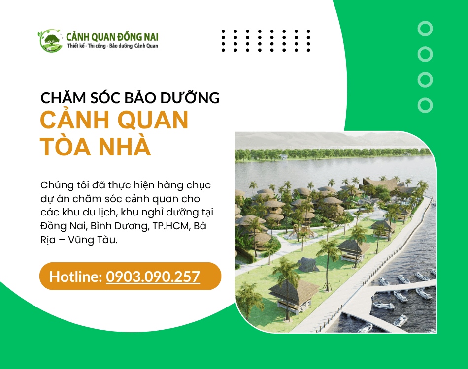 Chăm sóc bảo dưỡng cảnh quan khu du lịch sinh thái 1