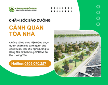 Chăm sóc bảo dưỡng cảnh quan Khu du lịch sinh thái