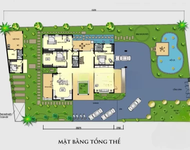 Thiết kế bản vẽ cảnh quan nhà máy