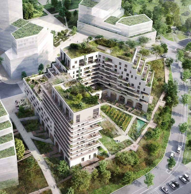 Thiết kế thi công cảnh quan tòa nhà – building 4